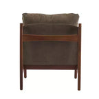 Christopher Knight Home Vista Chaise d'appoint Mocha avec cadre en bois naturel, lot de 2
