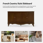 Janey 58 Buffet à 4 portes de large|HULALA HOME-ACORN