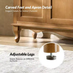 Janey 58 Buffet à 4 portes de large|HULALA HOME-ACORN