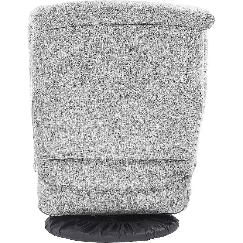 Chaise longue pivotante en mousse Summit Adventure avec appuie-tête, compatible avec le sol, chaise de jeu réglable, gris 26x23x14 pouces