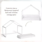 Lit de tout-petit Trellis House de Little Seeds