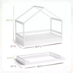 Lit de tout-petit Trellis House de Little Seeds