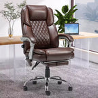 Chaise de bureau de direction chauffante et massante EROMMY