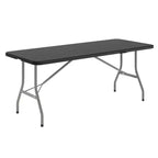 Flash Furniture 6-Foot Bi-Fold Plastic Folding Table