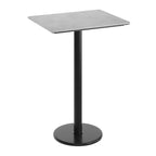 Plateau de table Flash Furniture Acadia avec technologie HPL TopGuard et base hauteur bar
