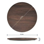 Plateau de table Flash Furniture Acadia TopGuard HPL, bord sans couture, résistant aux rayures et aux taches, qualité commerciale