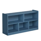 Meuble de rangement pour enfants en bois avec 5 sections, bibliothèque Montessori et organisateur de jouets pour crèche, salle de jeux, salle de classe et chambre à coucher