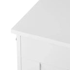 Banc de rangement pour enfants avec charnière de sécurité, coffre à jouets en bois et banc d'assise pour salle de jeux, chambre, entrée ou salon, blanc