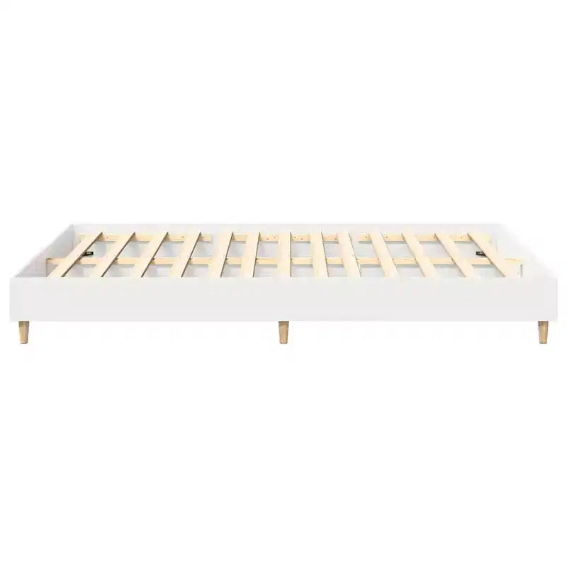 vidaXL Cadre de lit 2 pcs 152 x 203 cm Bois d'ingénierie