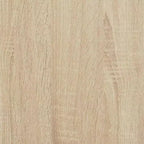 vidaXL Cadre de lit 2 pcs 152 x 203 cm Bois d'ingénierie