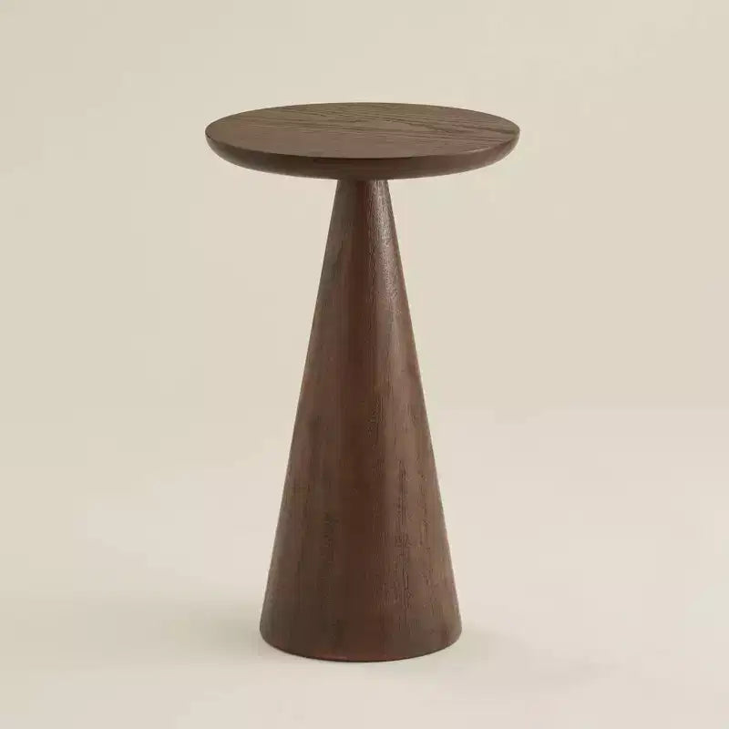 Regency Hill Owen 20 Table d'appoint en bois de noyer moderne rustique à finition élevée