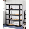 Storage Shelves,36x18x72 Garage Shelving Heavy Duty Metal Adjustable Garage Shelves,5-Tier Adjustable Shelving Units,,Metal Storage Utility Racks