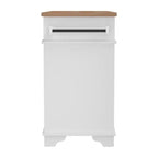 Îlot de cuisine autoportant Walker Edison 48, blanc