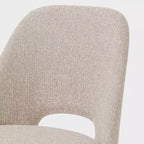 Lot de 4 Chaises de Salle à Manger Rembourrées Modernes, Chaises de Salle à Manger sans Accoudoirs avec Pieds en Métal Noir, Chaises d'Appoint Confortables pour Cuisine et Salle à Manger-Panipeachy