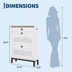 Meuble à chaussures moderne en bois, étagère réglable, design moderne autoportant, pour couloir, salon