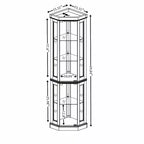 MAYEERTY Meuble de Rangement Salon MDF+Tissu 1 Porte à Fermeture Douce 1 Étagère