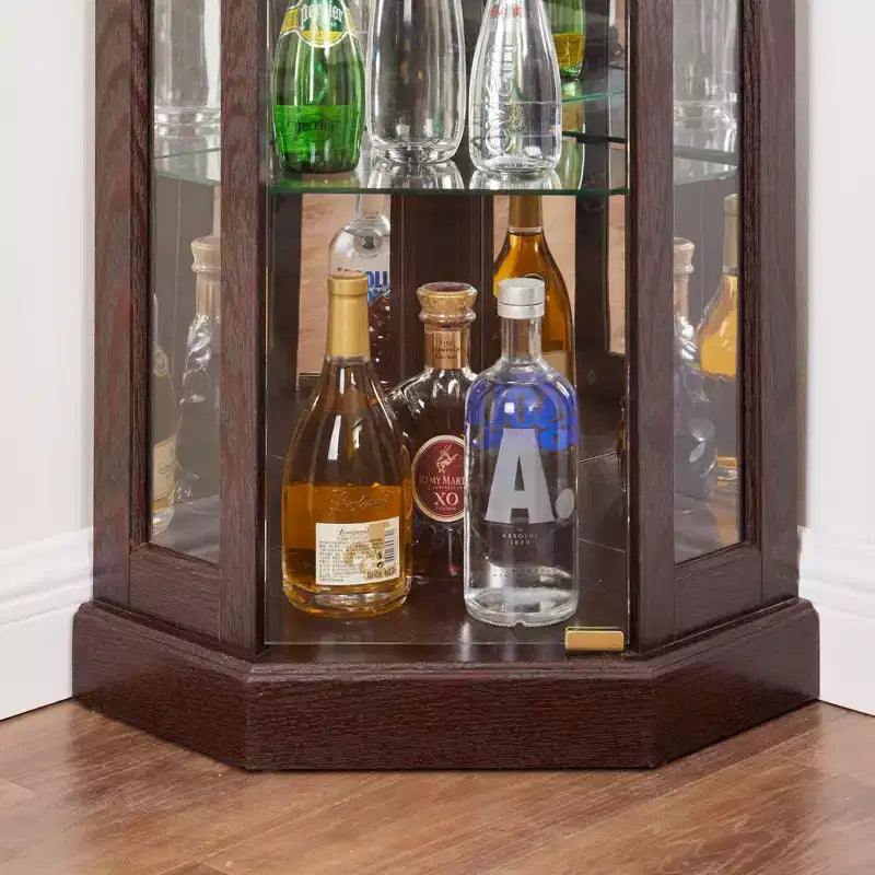MAYEERTY Meuble de Rangement Salon MDF+Tissu 1 Porte à Fermeture Douce 1 Étagère