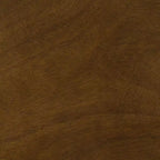 Table à manger ronde Arnott de Roundhill Furniture, finition noyer