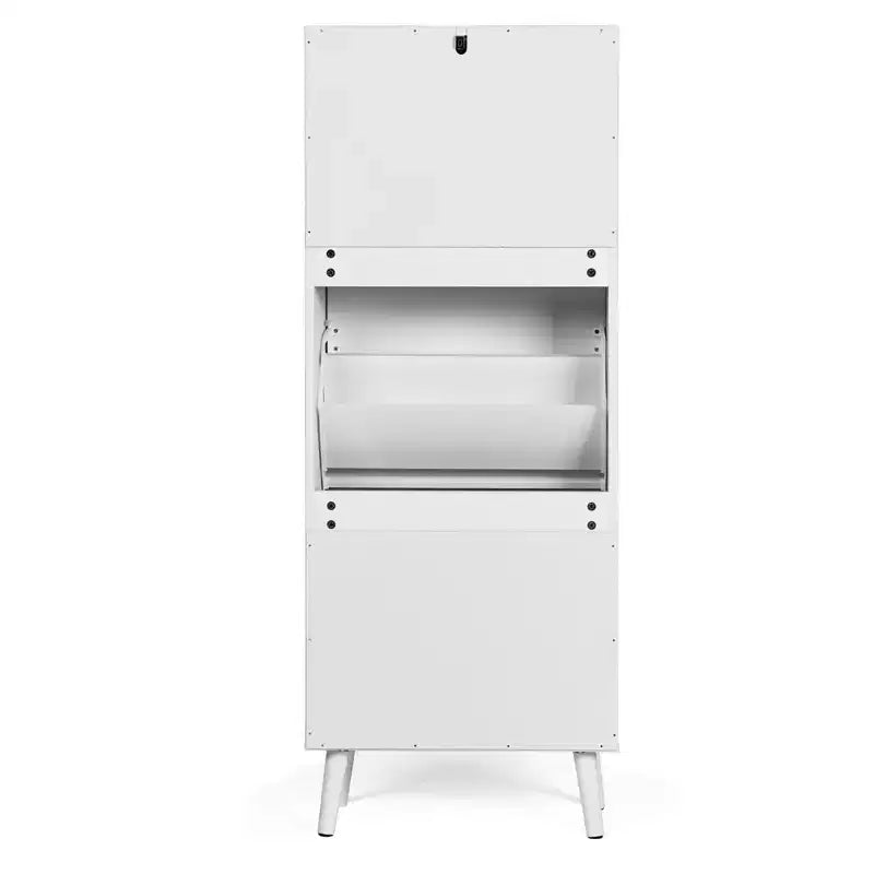 Meuble à chaussures Karl Home en rotin avec 3 tiroirs abattants 21,26 L