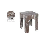 Meridian Furniture Table d'appoint Palermo