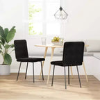 vidaXL Lot de 4 chaises de salle à manger robustes Rectangulaire Moderne
