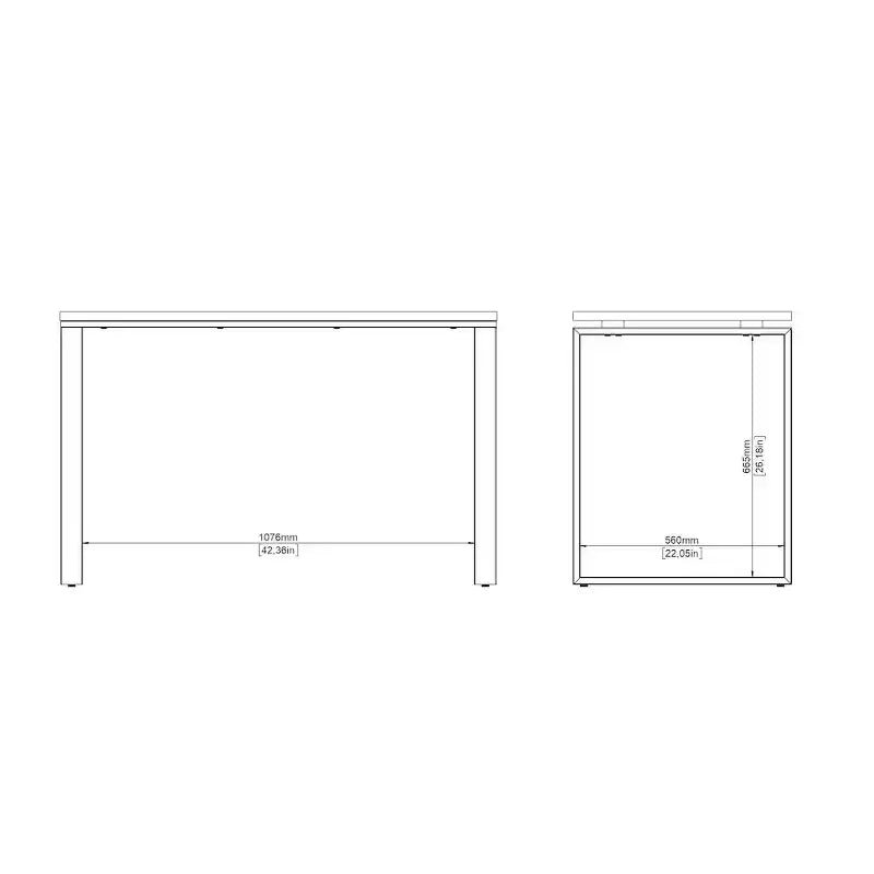 Tvilum, bureau d'écriture Sign Home Office, 119 cm.