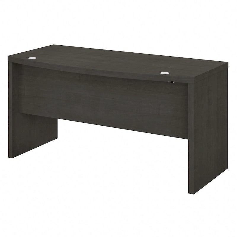 Bureau d'ordinateur de 60 pouces avec façade incurvée