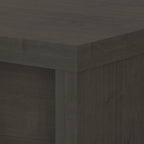 Bureau d'ordinateur de 60 pouces avec façade incurvée