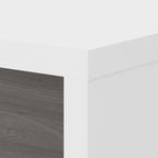Bureau d'ordinateur de 60 pouces avec façade incurvée