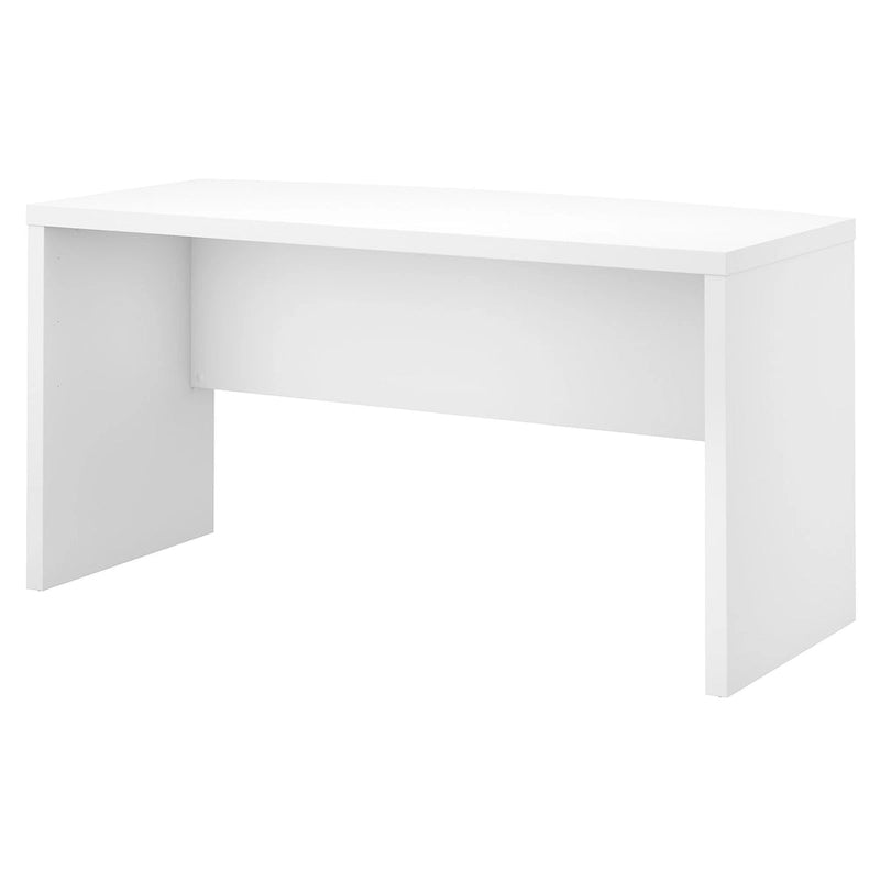 Bureau d'ordinateur de 60 pouces avec façade incurvée