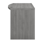 Bureau d'ordinateur de 60 pouces avec façade incurvée