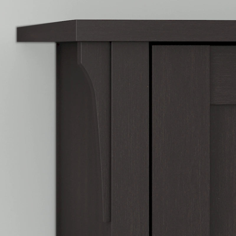 Bibliothèque haute à 5 étagères Salinas (lot de 2) de Bush Furniture