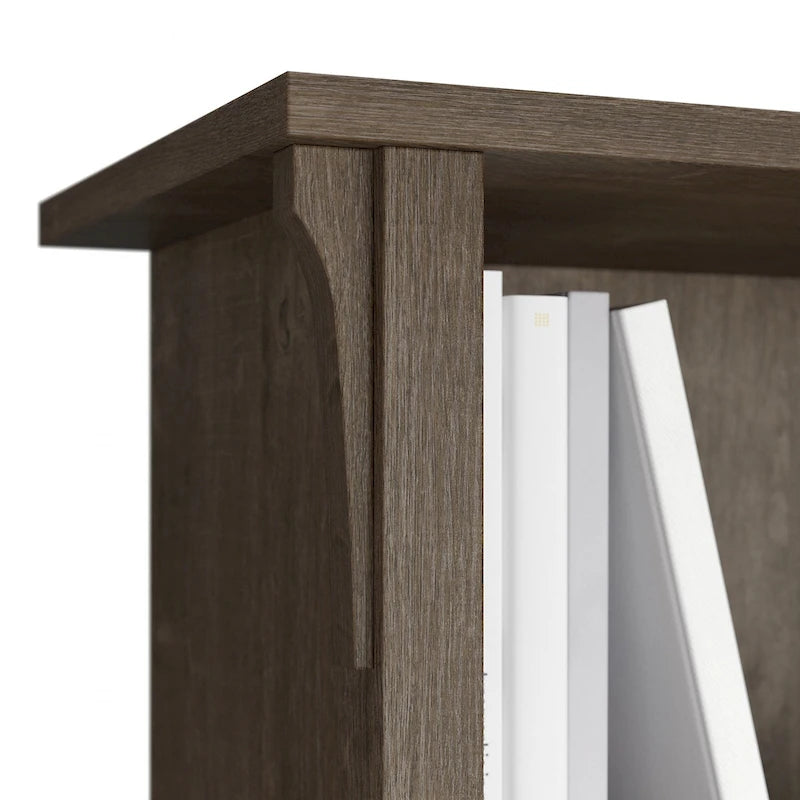 Bibliothèque haute à 5 étagères Salinas (lot de 2) de Bush Furniture