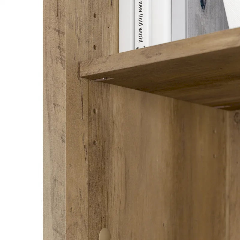 Bibliothèque haute à 5 étagères Salinas (lot de 2) de Bush Furniture