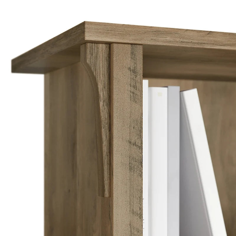 Bibliothèque haute à 5 étagères Salinas (lot de 2) de Bush Furniture