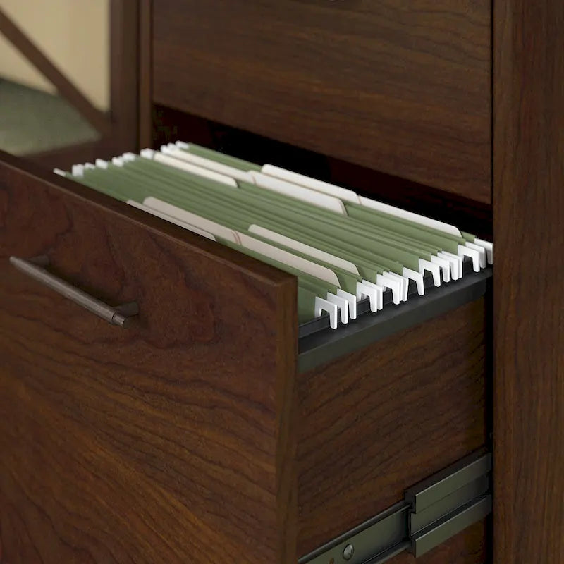 Bureau d'angle 60W (avec meuble de rangement à roulettes)