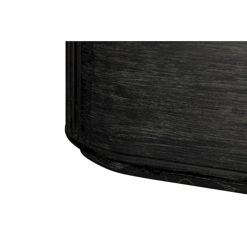 Commode moderne en acacia noir