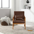 GDFStudio - Fauteuil d'appoint Olivia en velours avec cadre en bois massif et coussin confortable
