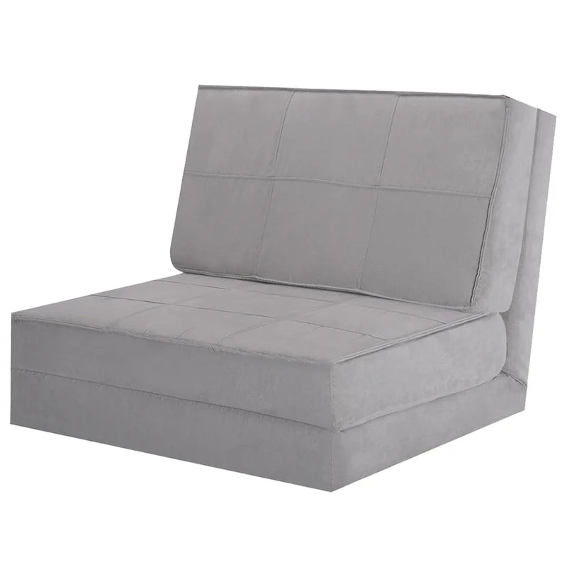 Costway Convertible Fold Down Chair Flip Out Lounger Sleeper Bed Couch