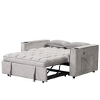 Canapé-lit multifonctionnel Roomfitters 58 4-en-1 avec porte-gobelet et port USB pour salon ou appartements