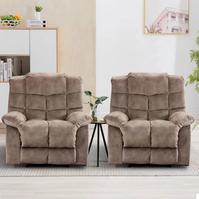 Fauteuil inclinable manuel ergonomique très rembourré