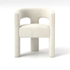 Chaise de salle à manger SEYNAR Modern Glam en velours, chaise d'appoint à dossier ouvert, lot de 6