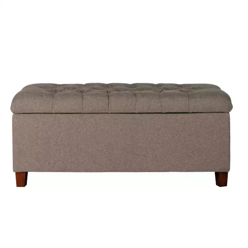 Banc de rangement capitonné - HomePop