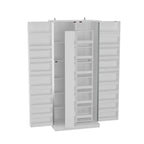 Organisateur de cuisine polyvalent : Meuble compact de 80 cm avec rangement intelligent