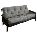 Matelas de futon TruPedic gris granit de 12 pouces