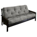 Matelas de futon TruPedic gris granit de 12 pouces