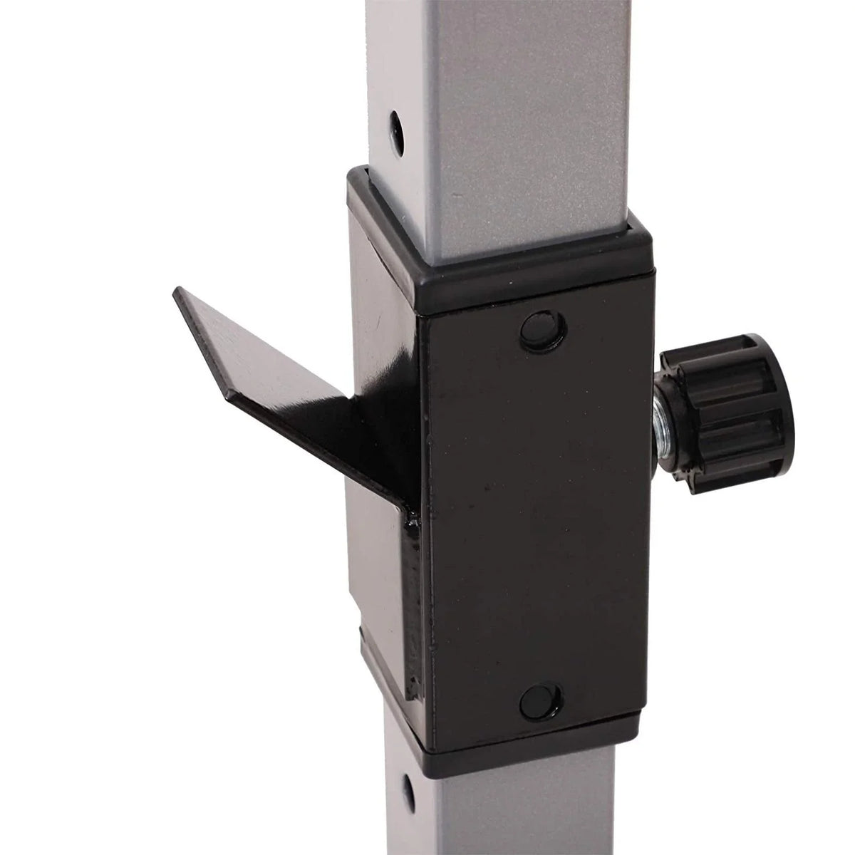 Soozier Rack à squat/banc de musculation en acier 2 pièces réglable en hauteur - N/A