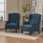 Fauteuils inclinables en tissu touffeté Walter (lot de 2) par Christopher Knight Home