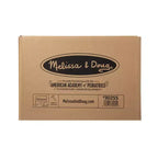 Melissa & Doug - Mobilier pour enfant, pupitre et chaise en bois à couvercle relevable - Gris : Rangement intégré, structure en bois