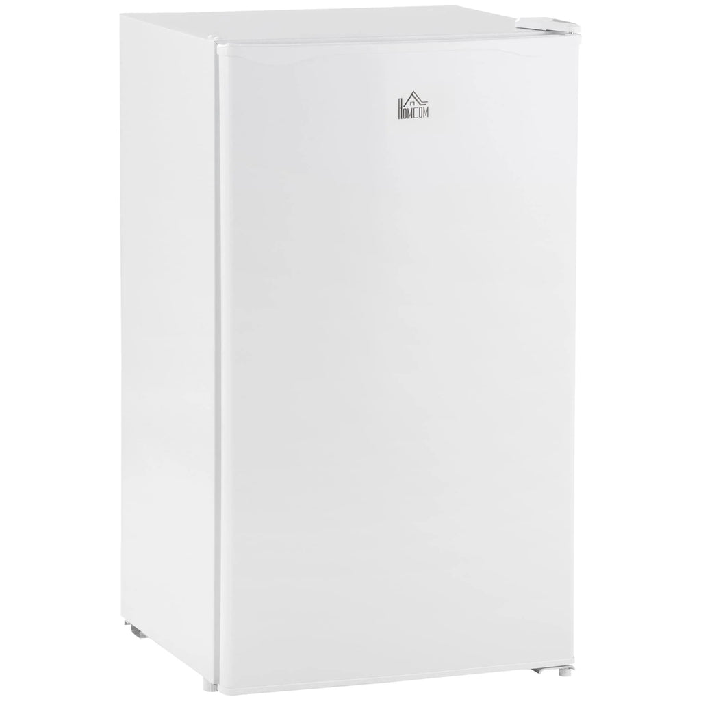 HOMCOM Mini-réfrigérateur de 90,6 L avec congélateur, Réfrigérateur compact à porte unique avec thermostat réglable pour chambre